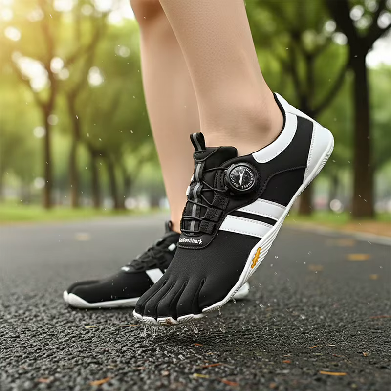 Chaussures pieds nus à lacets rapides GallonShark pour hommes et femmes