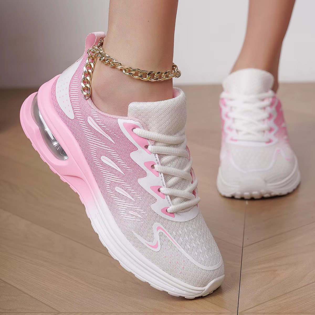 Encounaker-Chaussures de marche en maille à coussin d'air pour femmes