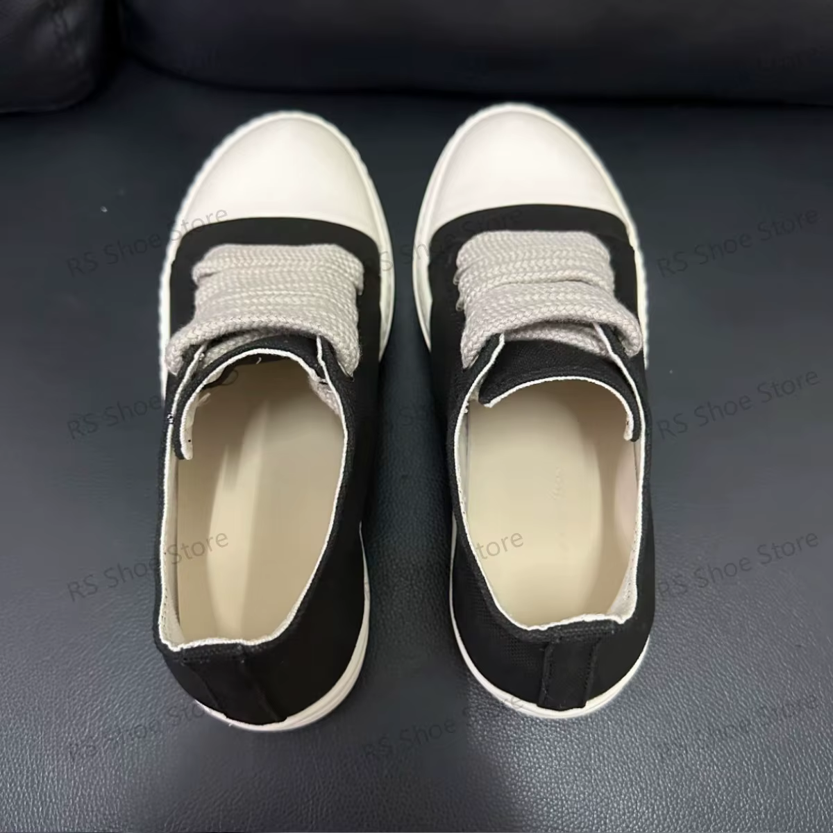Marque hommes chaussure -o femmes baskets toile noire bas
