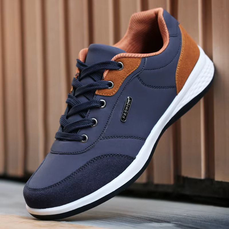 Nouveau Balan hommes chaussures en cuir Sneaker tendance