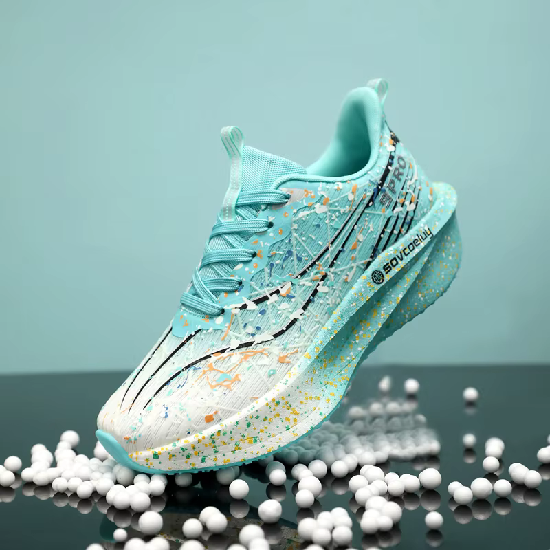 Chaussures de course pour hommes avec caractéristiques lumineuses