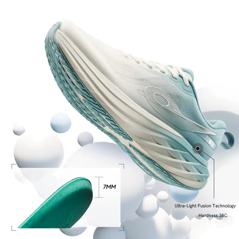 QIAODAN DS2 Chaussures de jogging pour hommes 2026 en maille