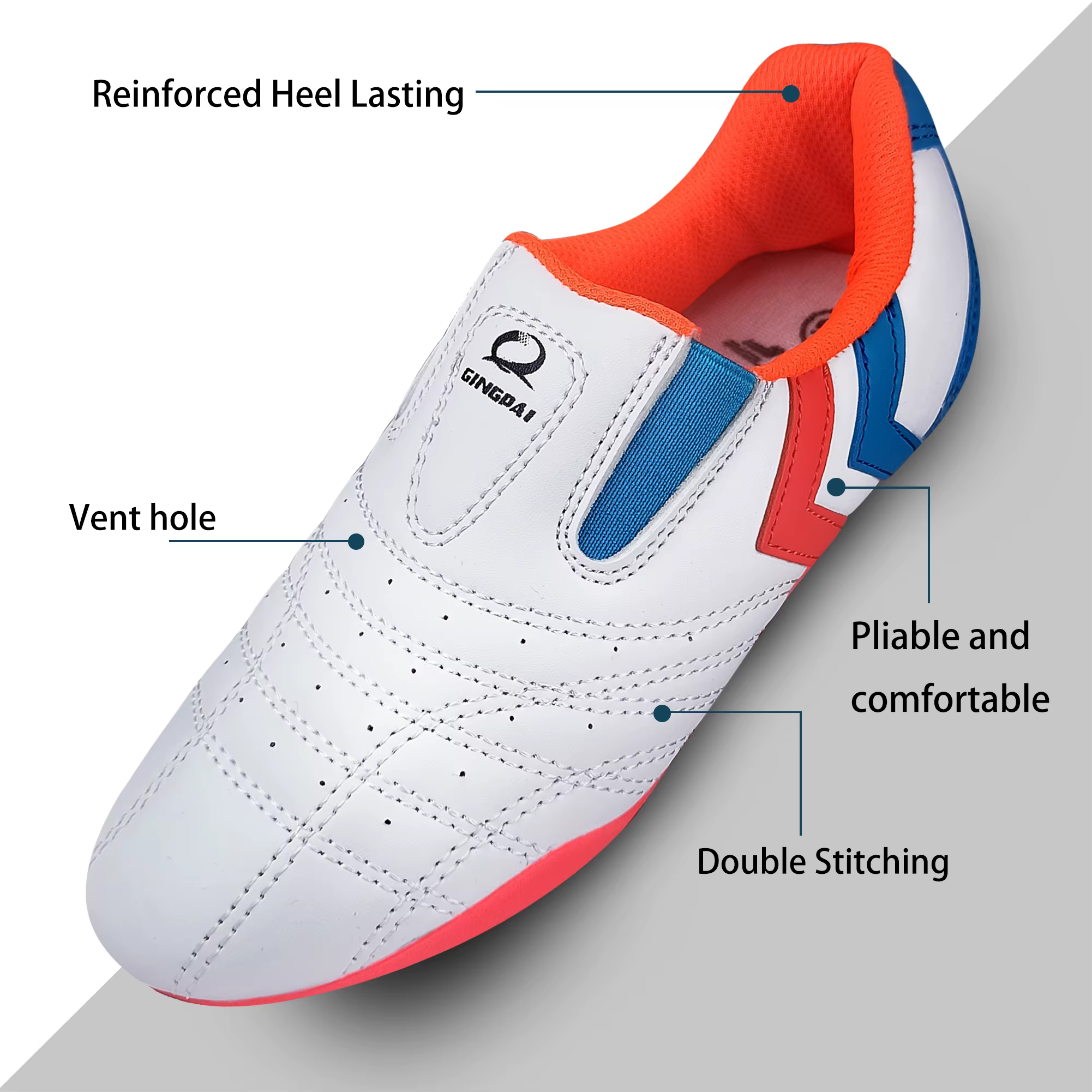 NOUVELLE section de conception Unique de chaussures de taekwondo de haute qualité homme/femme enfants