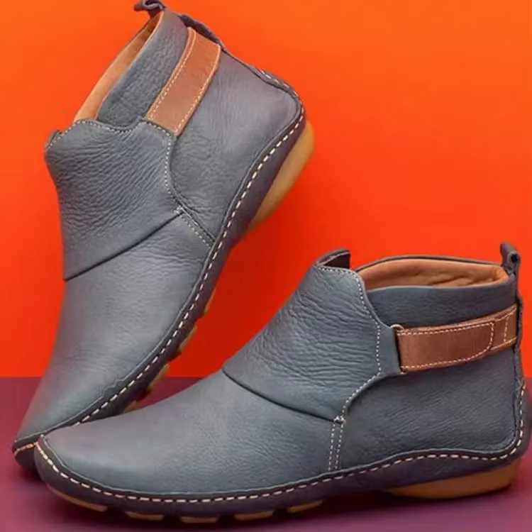 Bottes de neige courtes vintage pour femmes