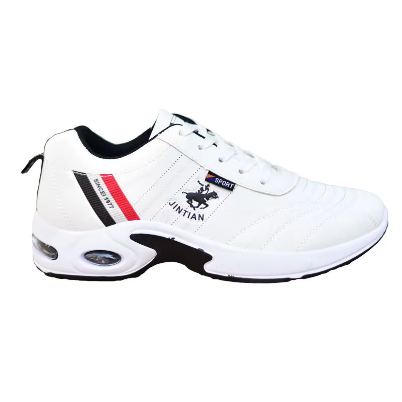 Baskets en cuir pour hommes chaussures polyvalentes décontractées