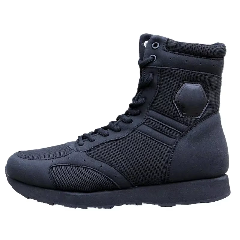 Chaussures de travail noires ultralégères pour hommes