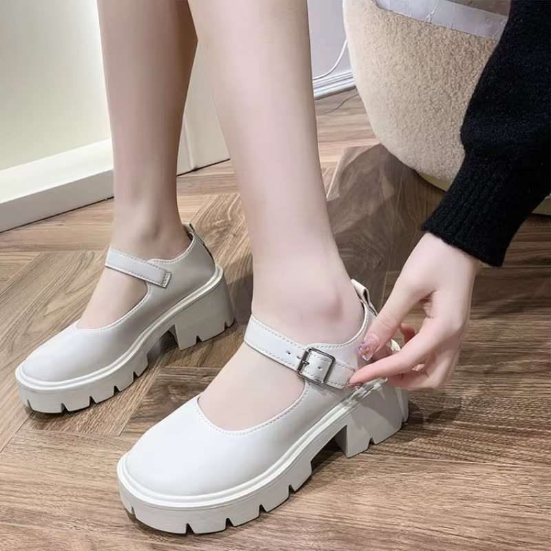 Chaussures Lolita japonaises à plateforme pour filles