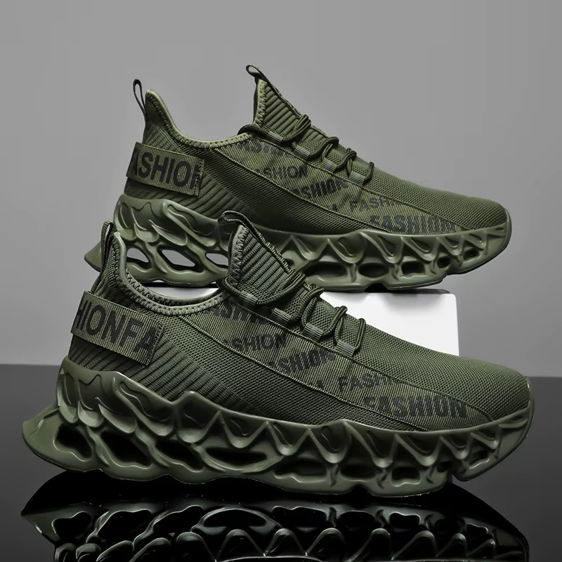 YRZL Baskets de course pour hommes 2025 Chaussures légères et respirantes
