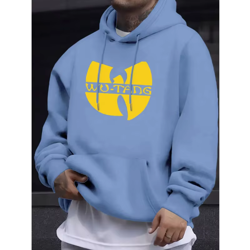 Sweat-shirt à capuche avec logo Wu-Tang imprimé
