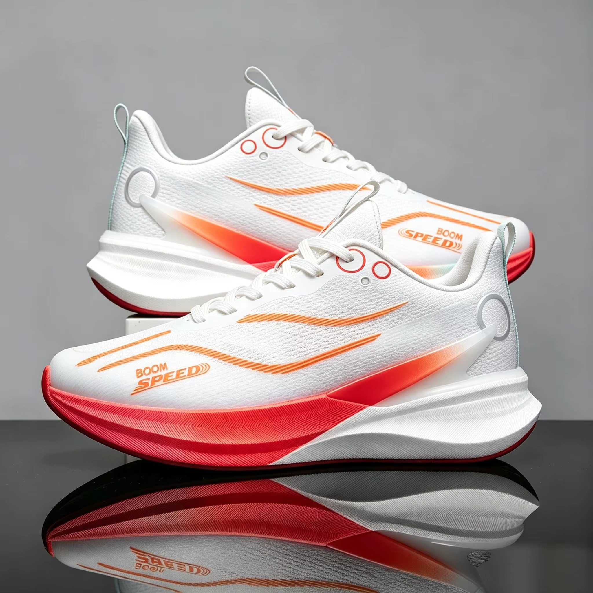 Chaussures de course populaires pour hommes avec technologie de plaque en carbone