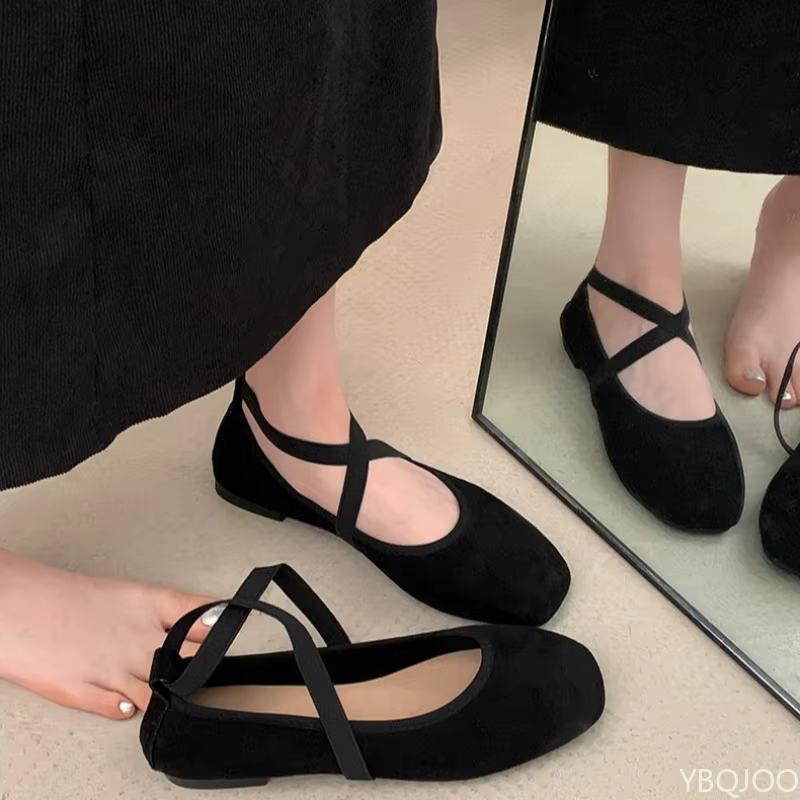 Chaussures plates de ballet pour femmes