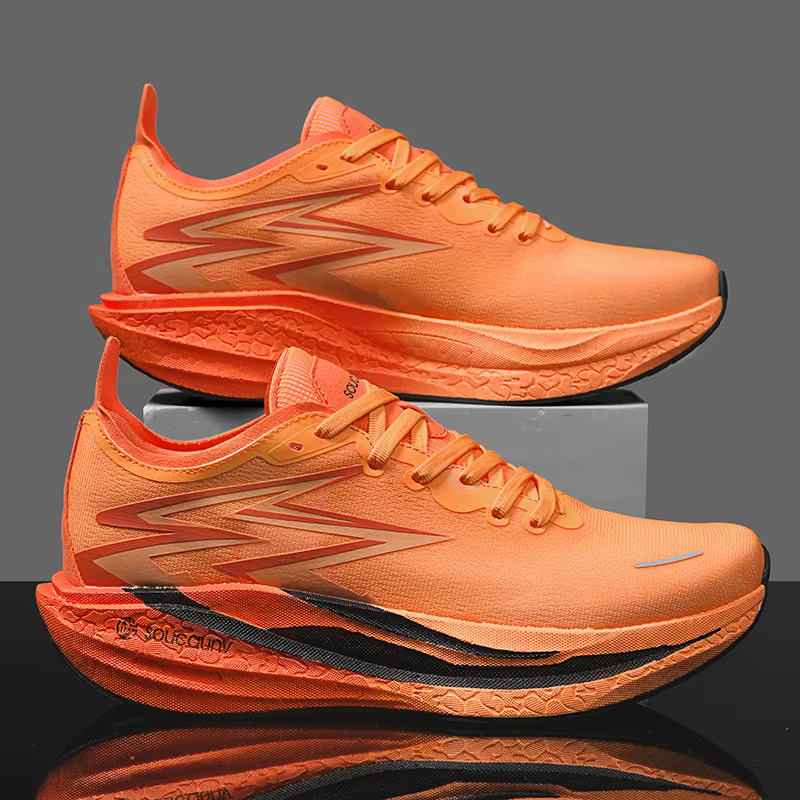 Nouvelles Chaussures de Course 2026 à Plaque Carbone Spécial Marathon – Respirantes