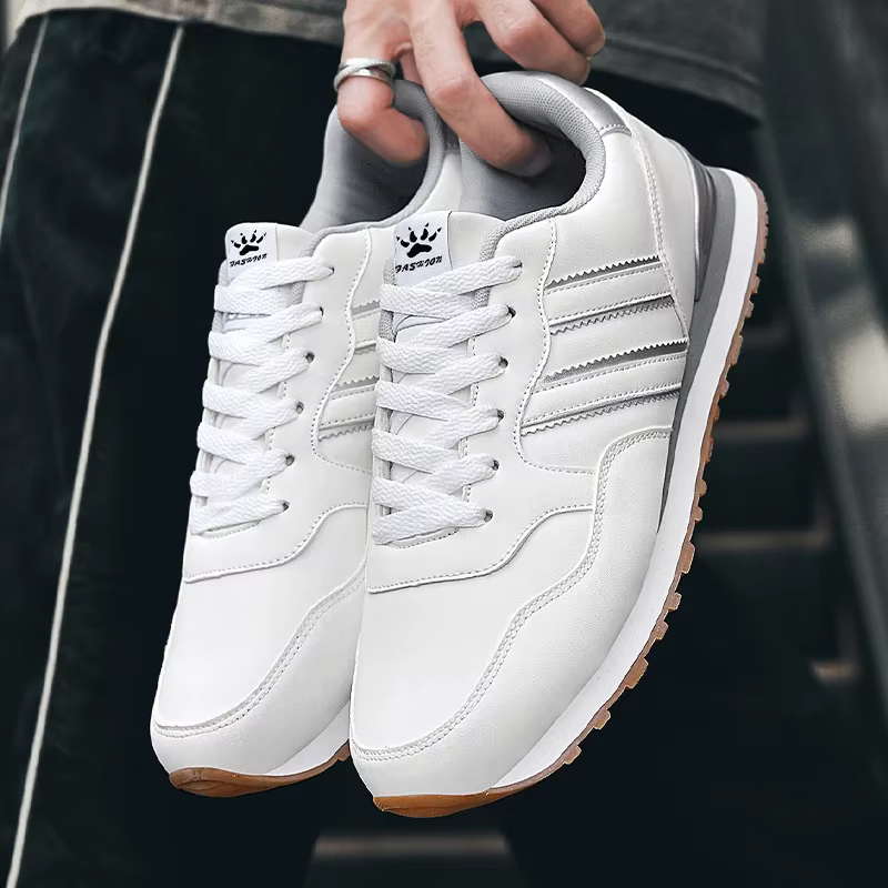 Chaussures de course en caoutchouc coordonnantes pour hommes