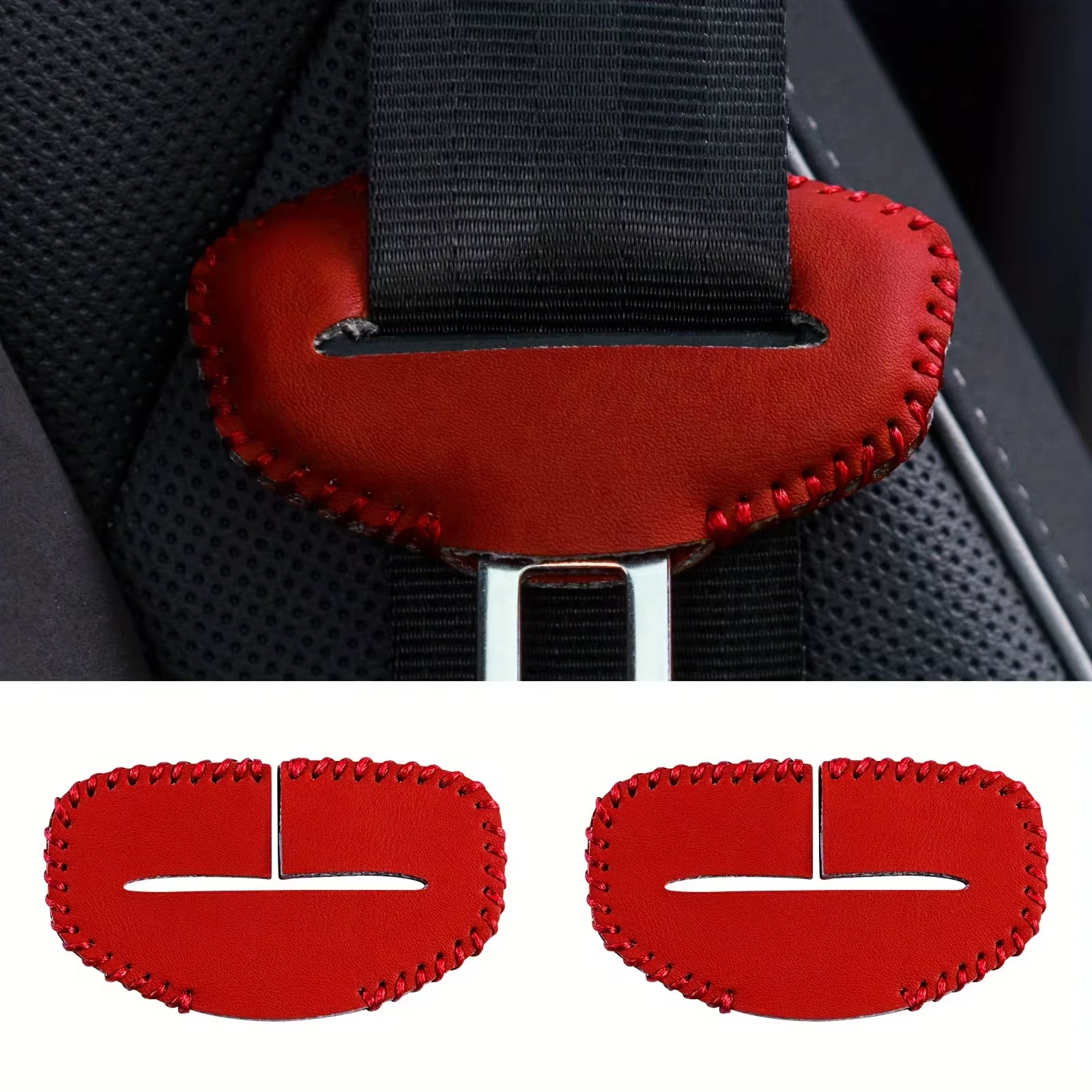 Les boucles de ceinture de sécurité de voiture sont des accessoires utilisés pour embellir la décoration intérieure d'un véhicule.