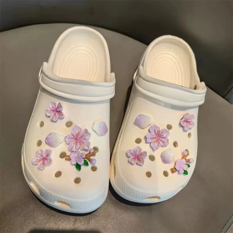 Ensemble de fleurs de cerisier 3D