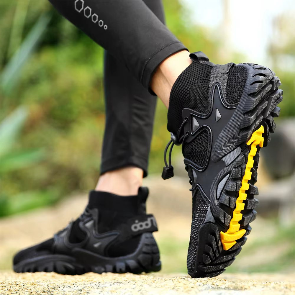 Oiaano homme noir chaussures été hommes décontracté plage en plein air eau respirant Trekking mode randonnée stabilité et confort Sport