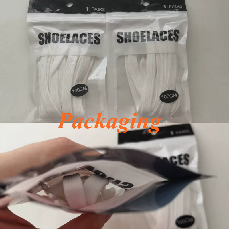 Lacets de chaussures de basket ovales classiques