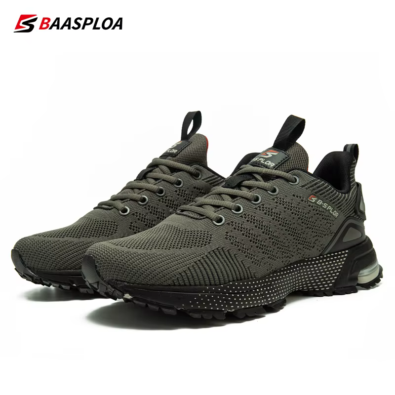 Baasploa-Chaussures de course professionnelles pour hommes