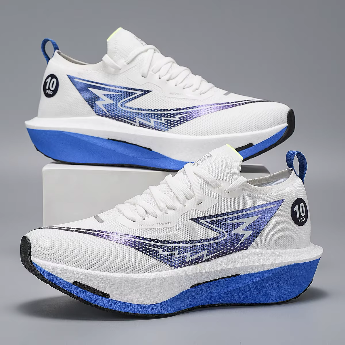 Chaussures de course Marathon avec plaque en carbone