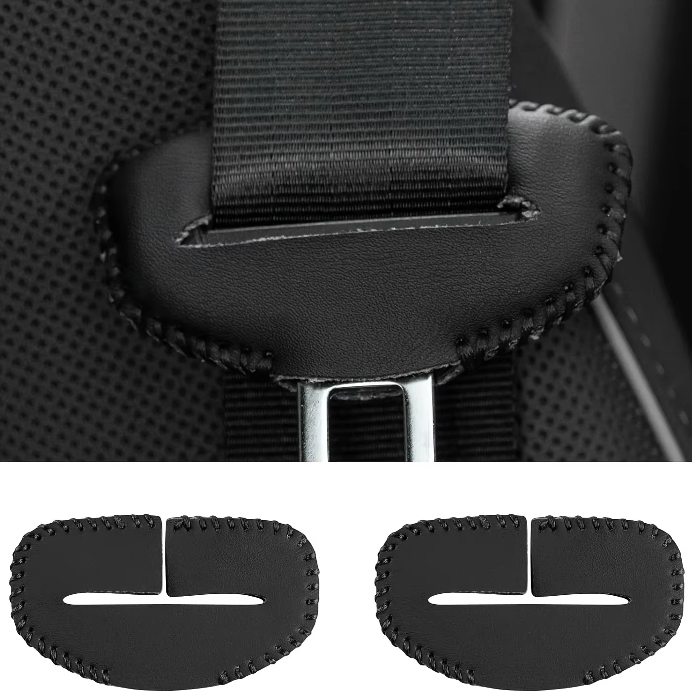 Les boucles de ceinture de sécurité de voiture sont des accessoires utilisés pour embellir la décoration intérieure d'un véhicule.