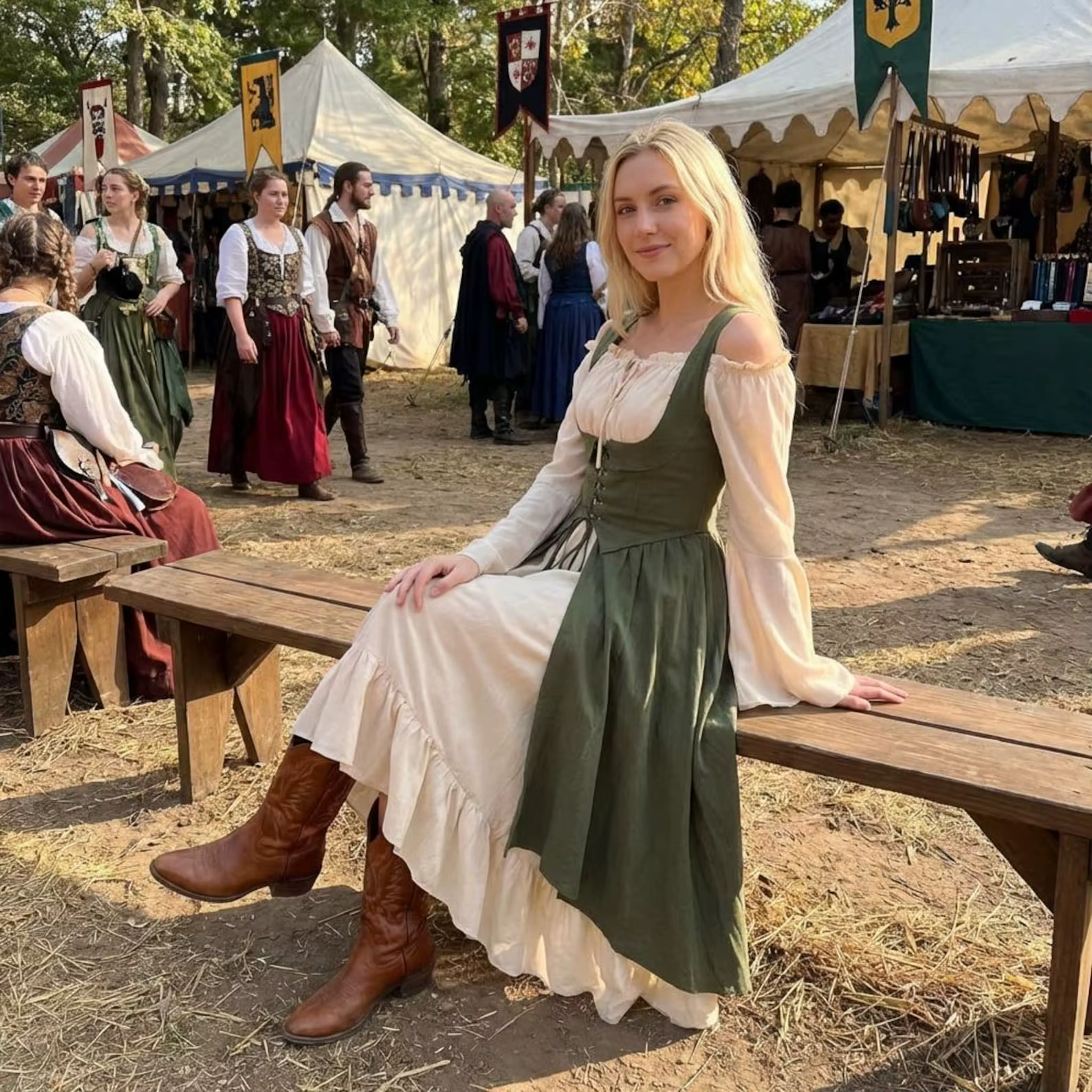 Robe Renaissance pour femmes, robe médiévale avec laçage de corset, costume de fée fantastique