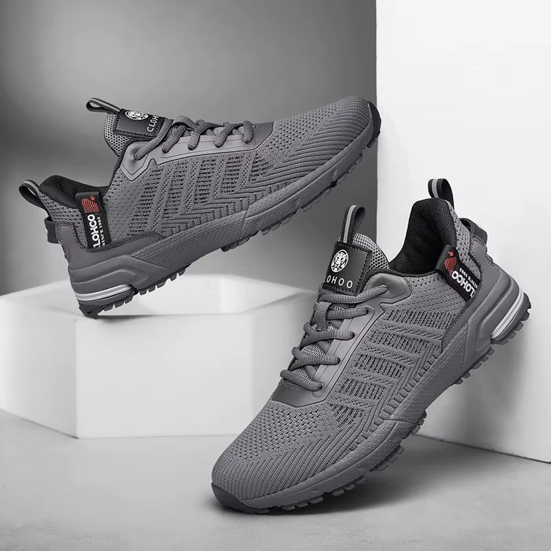 CLOHOO maille améliorée fond épais mousse chaussures de ville vêtements respirants résistant