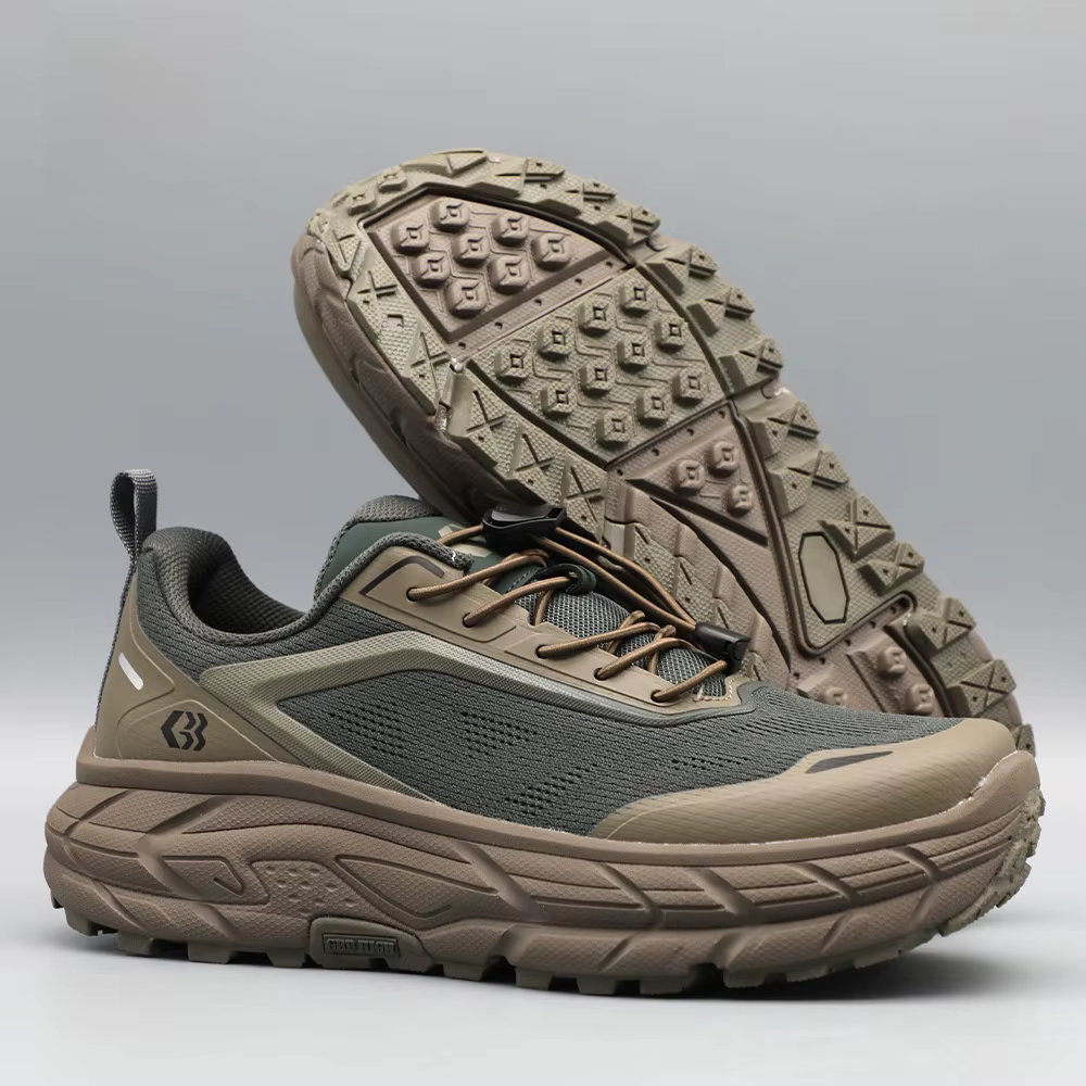Chaussures de sport décontractées pour hommes automne nouveau style léger respirant fond souple anti-dérapant résistant à l'usure randonnée escalade...