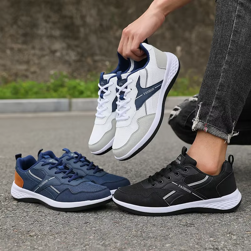 Chaussures en cuir Pu pour hommes