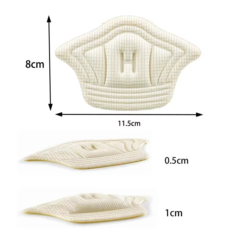 10 pièces/ensemble semelles intérieures pour chaussures Patch coussinets de talon