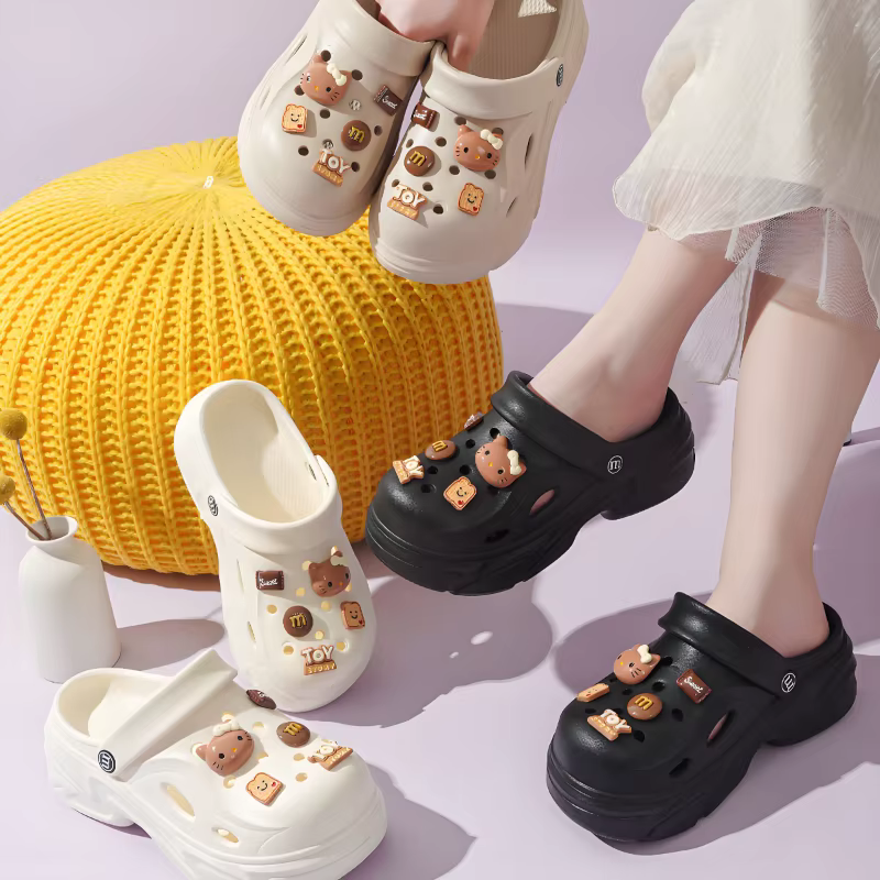 Ensemble de breloques pour chaussures Kawaii Hello Kitty