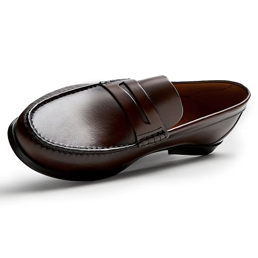 Mocassins en cuir de veau pour homme