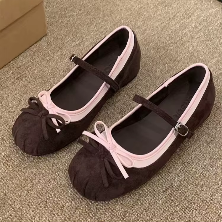 Chaussures Mary Jane roses pour femmes