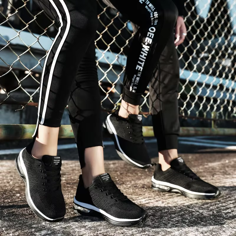 Baskets de course à Air rouge pour hommes femmes respirant Ultra léger grande taille 47 chaussures de sport