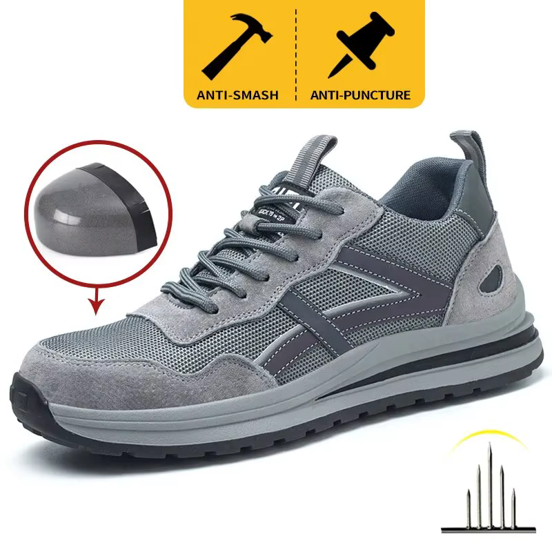 Sécurité légère d'orteil en acier de chaussures