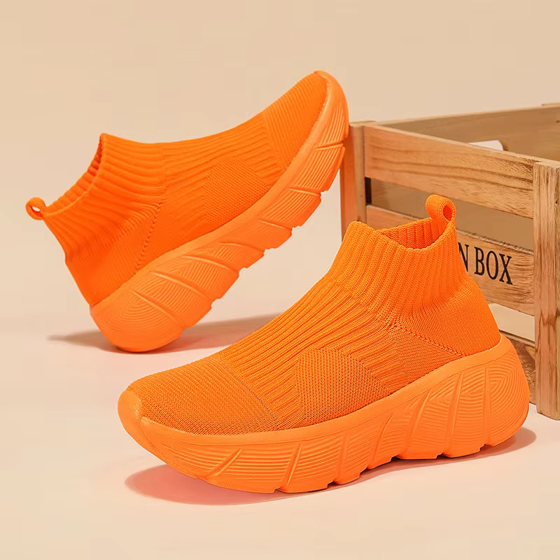 Chaussures de course à plateforme montantes pour hommes et femmes