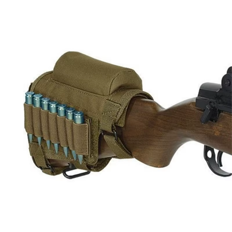 Kit d'accessoires de chasse pour fusil, sac de soutien des joues, pochette de Stock de fesses, sac de Support de balle