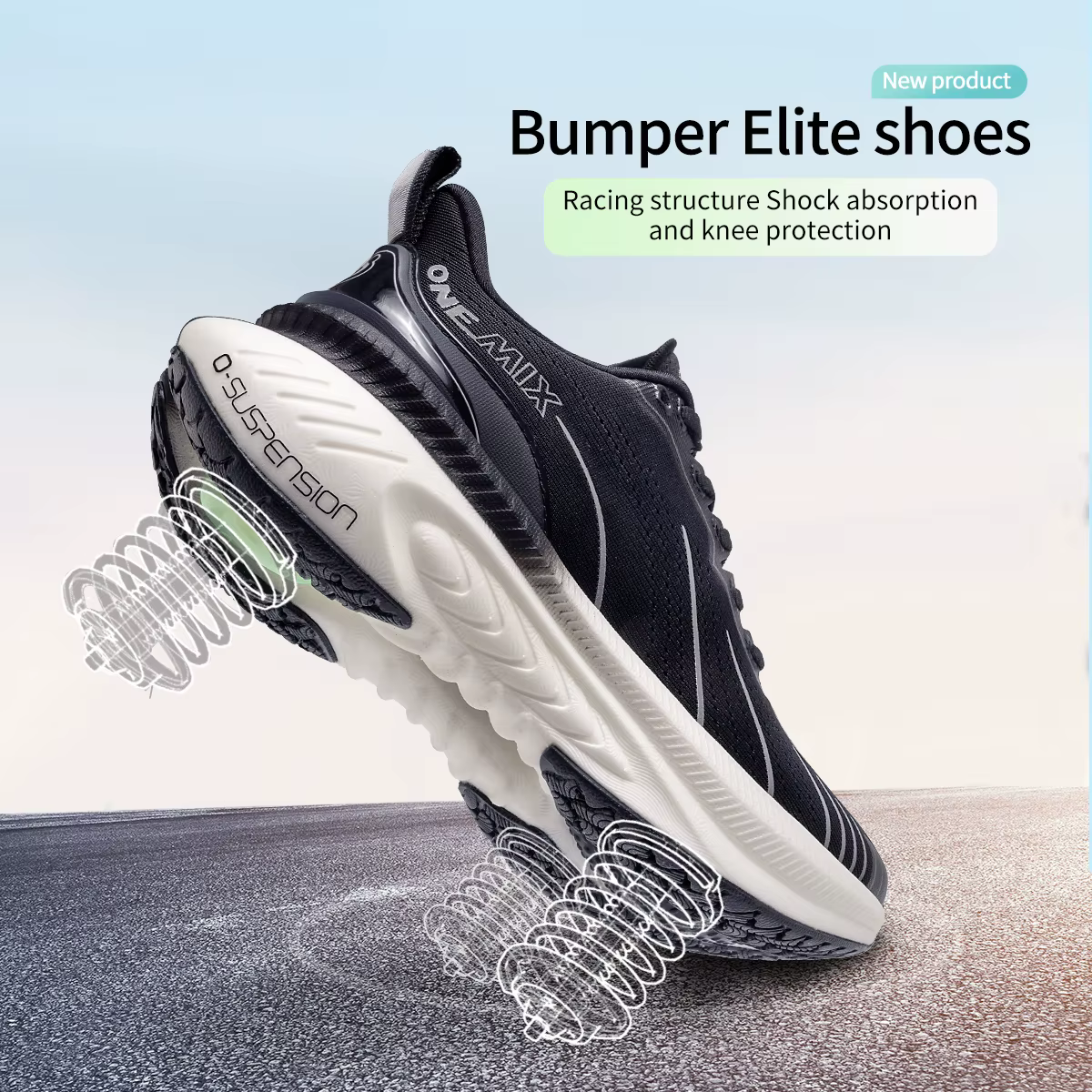 Chaussures de course à lacets pour hommes et femmes
