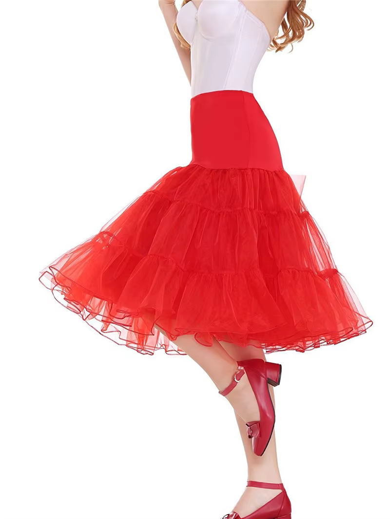Jupon de mariée Vintage, robe Rockabilly Cosplay Crinoline pour femme, sous-jupe de mariée, Tutu Rockabilly