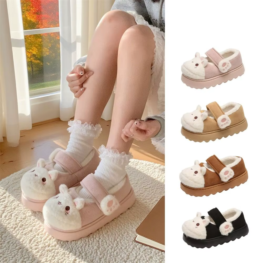 Chaussures antidérapantes en forme de patte de chat de dessin animé