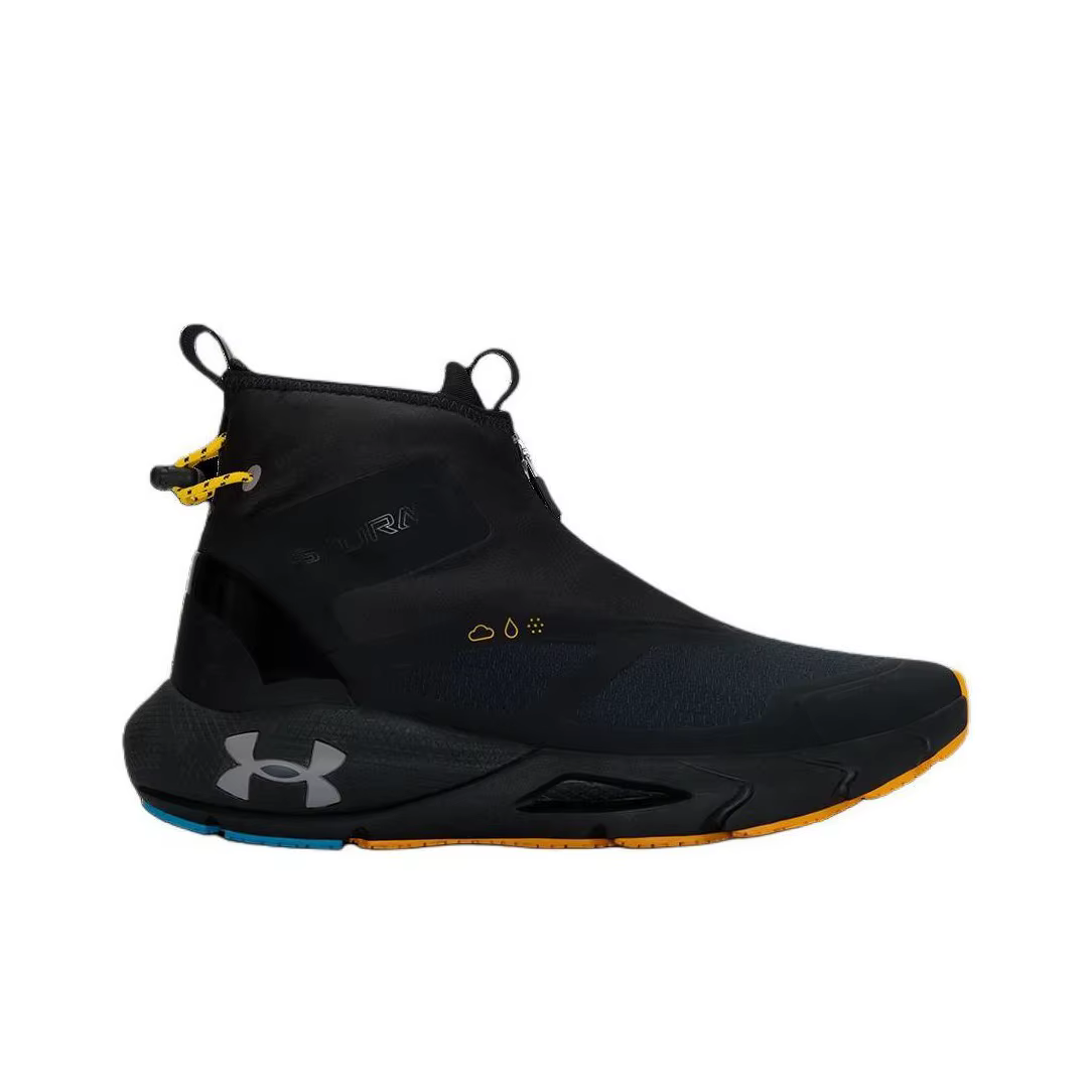 Chaussures de course montantes Under Armour HOVR Phantom unisexe noir