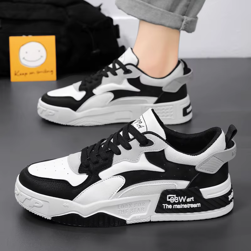 Baskets confortables à plateforme pour hommes