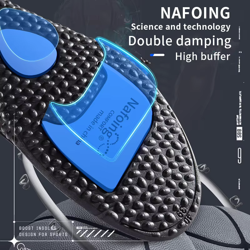 Semelles intérieures de sport respirantes et absorbantes pour chaussures