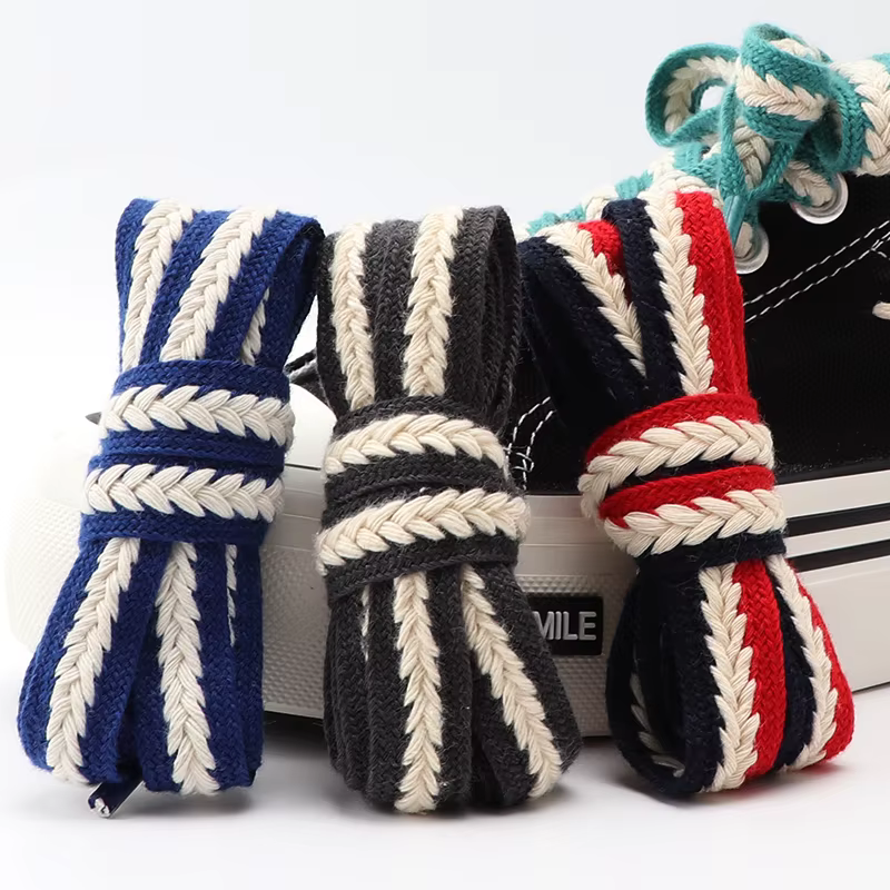 Lacets plats pour baskets