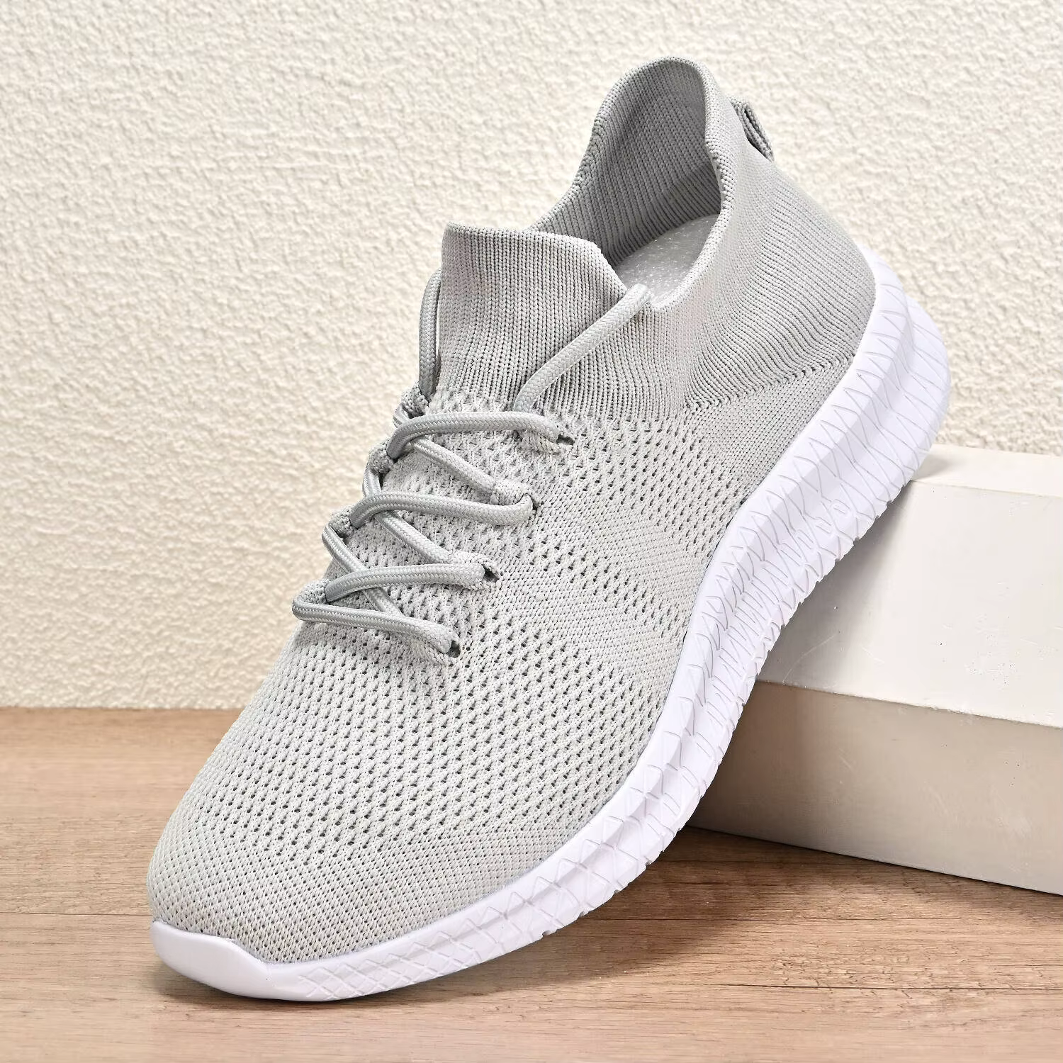 Baskets pour hommes, chaussures à enfiler de haute qualité