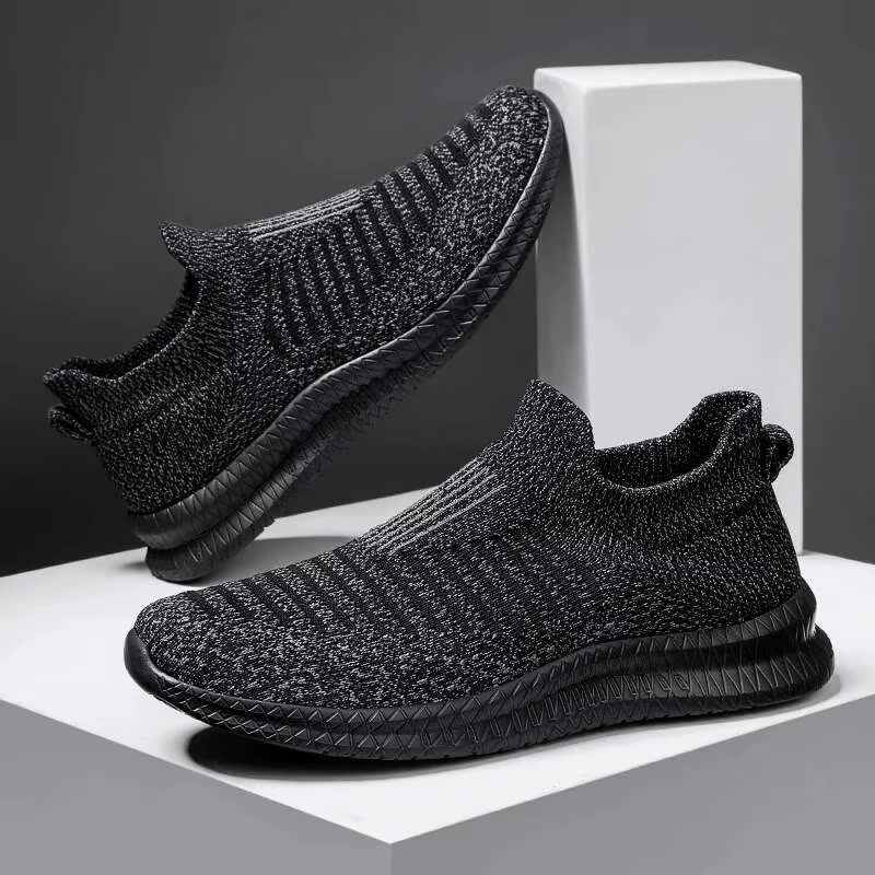 Chaussures pour hommes confortables baskets légères homme maille respirant