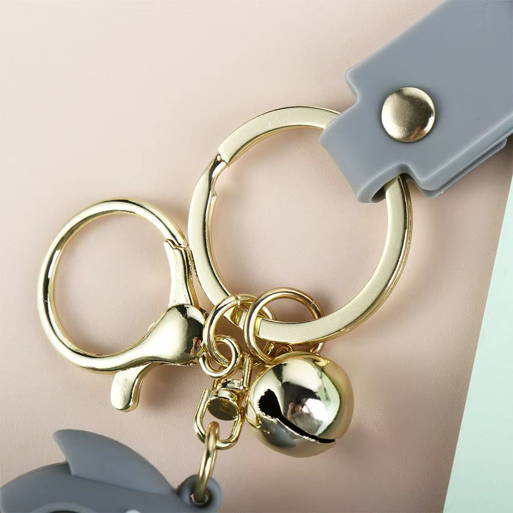 Accessoire suspendu pour Couple, étui pour écouteurs mignon en alliage d'animaux, pendentif coréen pour enfants, porte-clés raton laveur, dessin animé, décor de sac à dos