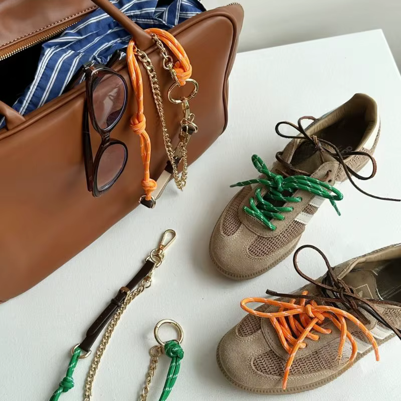 4 pièces longueur 100 cm combinaison Miu chaussures d'entraînement lacets largeur