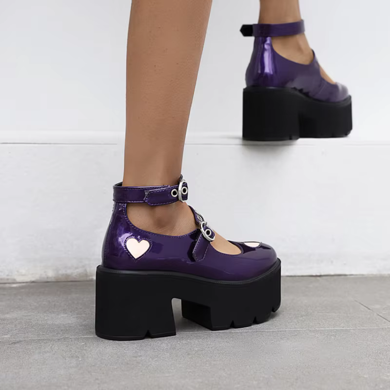 Chaussure en cuir pour femmes