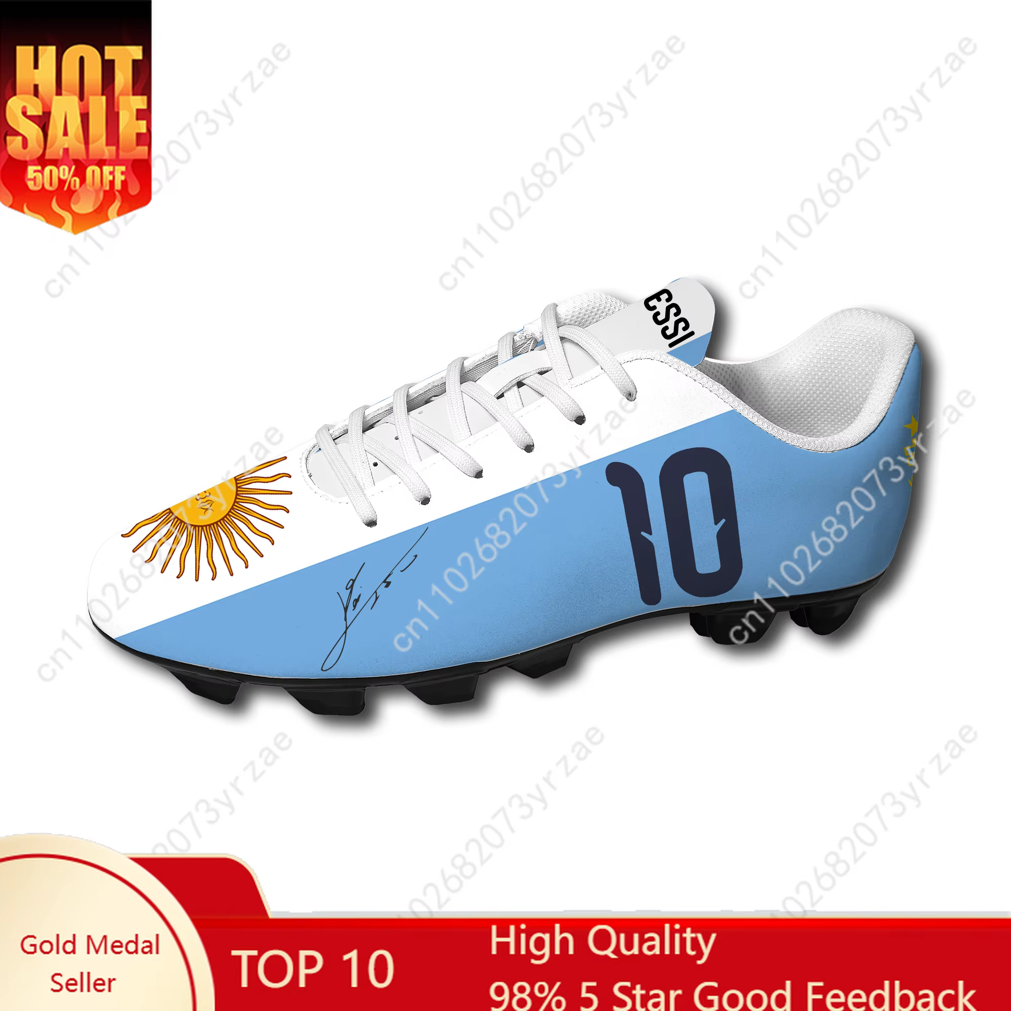 Chaussures de football Argentine NO.10 Messi