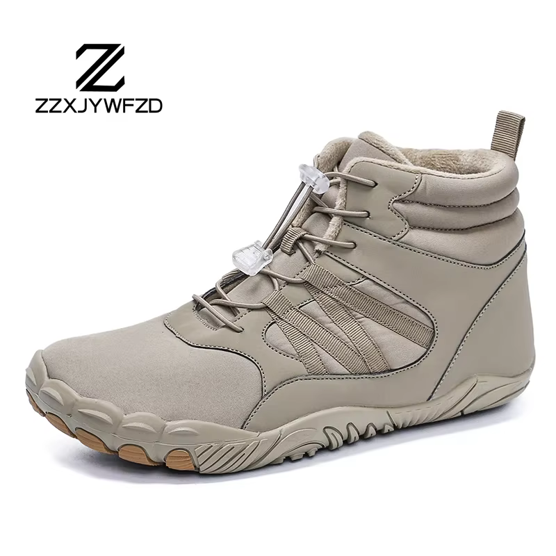 Bottes de neige chaudes en fourrure